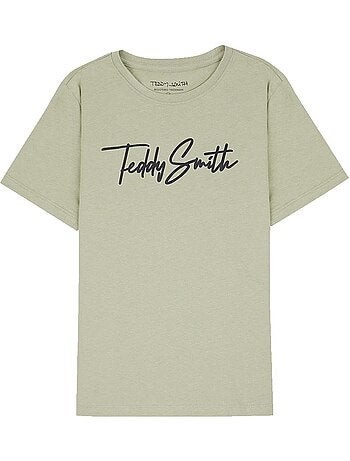 Teddy smith evan t-shirt beige voor jongens