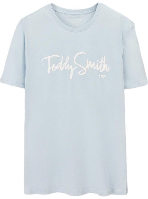 Teddy smith evry t-shirt voor heren - blauw - Kiabi