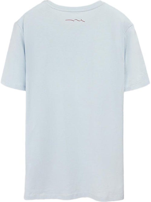 Teddy smith evry t-shirt voor heren - blauw - Kiabi