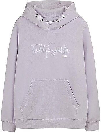Teddy smith evry1 jongens hoodie mauve