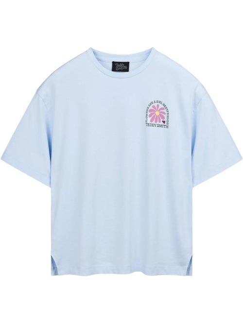 Teddy smith flowa t-shirt voor dames - blauw - Kiabi Teddy smith flowa t-shirt voor dames - blauw - Kiabi