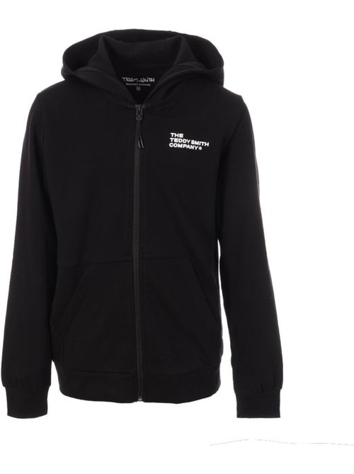 Teddy Smith Giclass Company Zwarte Jongens Sweater - Kiabi Teddy Smith Giclass Company Zwarte Jongens Sweater - Kiabi