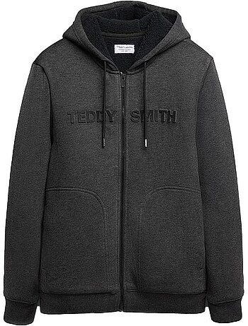 Teddy smith giclass kaki heren zip-up vest