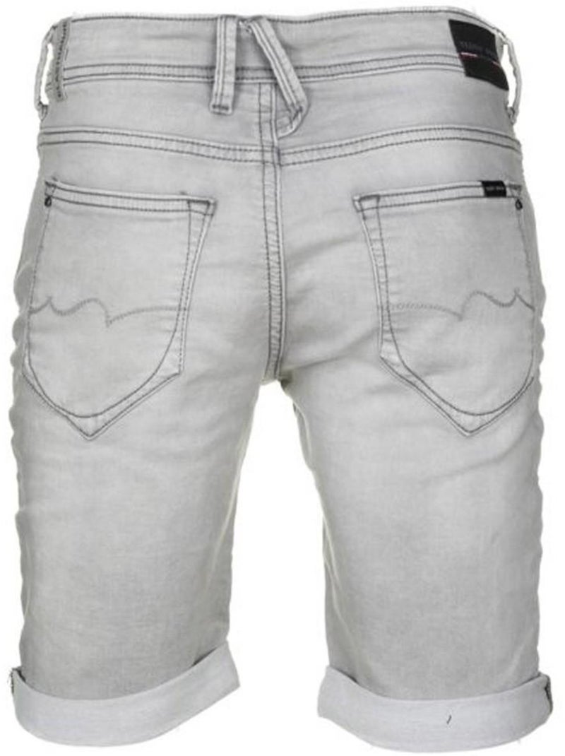 Teddy smith grijze denim short voor jongens Zilvergrijs - Kiabi