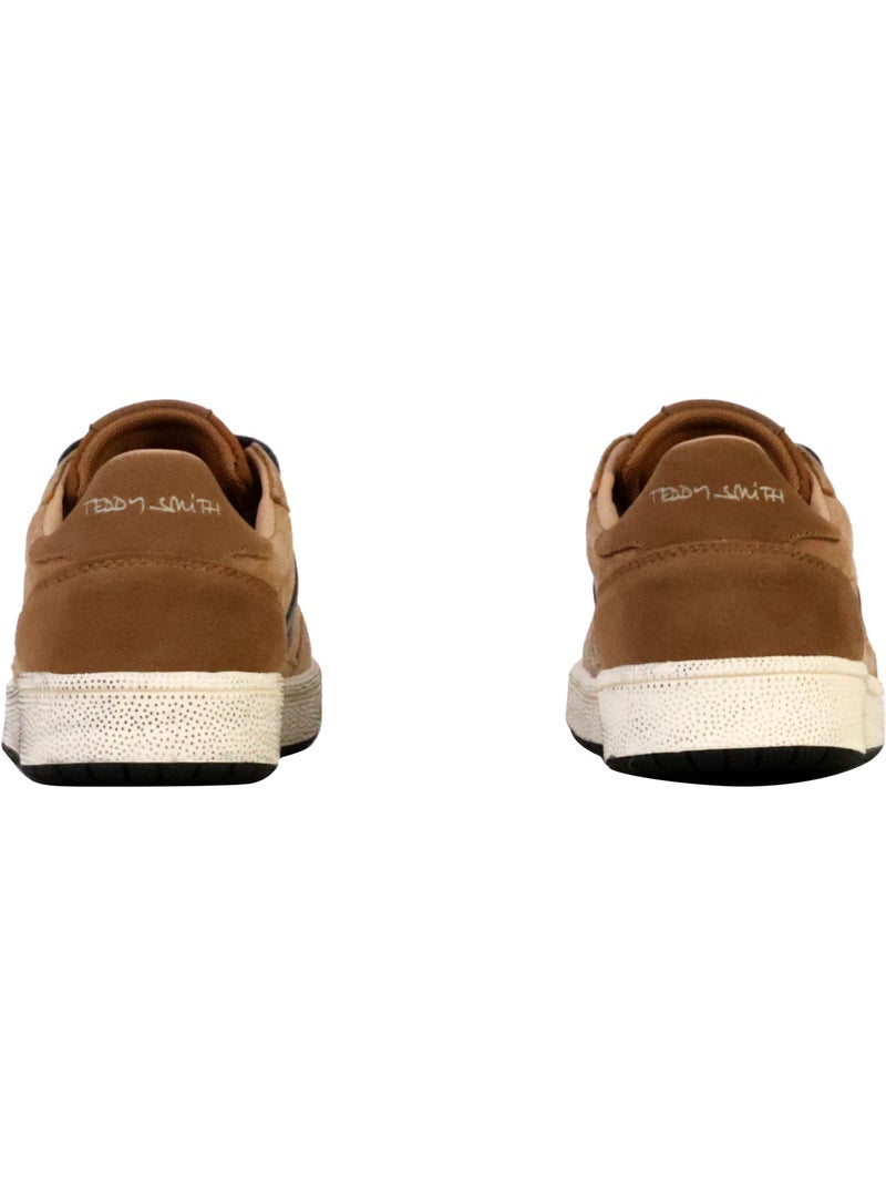 Teddy Smith Heren Sneakers Bruin/Zwart 120310 Camel - Kiabi