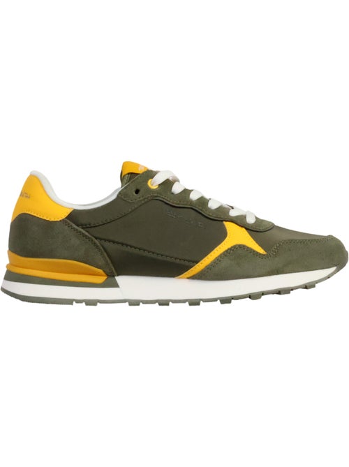 Teddy Smith Heren Sneakers Kaki/Geel 120667 - Kiabi Teddy Smith Heren Sneakers Kaki/Geel 120667 - Kiabi