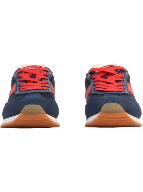 Teddy Smith Heren Sneakers Marine/Rood 120501 - Kiabi Teddy Smith Heren Sneakers Marine/Rood 120501 - Kiabi