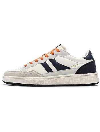 Teddy smith heren sneakers wit/marine