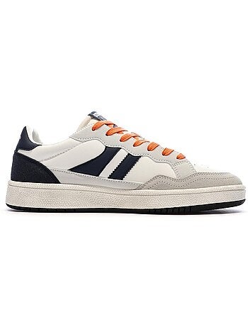 Teddy smith heren sneakers wit/marine