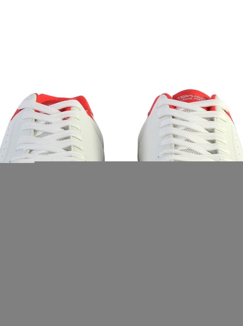 Teddy Smith Heren Sneakers Wit/Rood 1642 - Kiabi Teddy Smith Heren Sneakers Wit/Rood 1642 - Kiabi