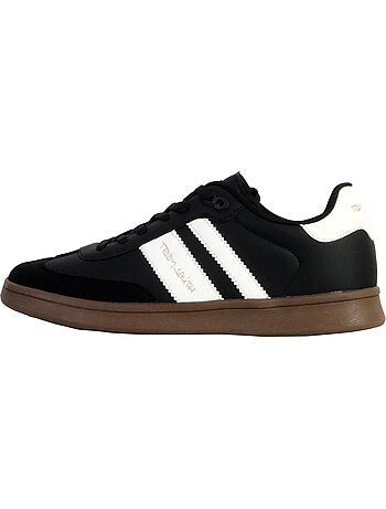 Teddy smith heren sneakers zwart/bruin 78815