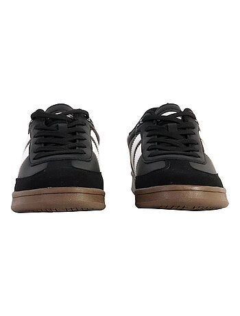 Teddy smith heren sneakers zwart/bruin 78815