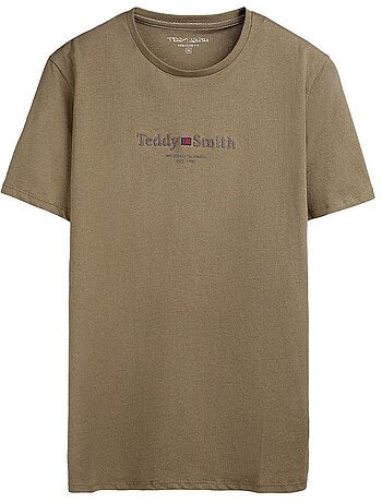 Teddy smith t-shirt voor heren - marineblauw