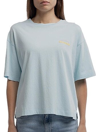 Teddy smith icy dames t-shirt blauw