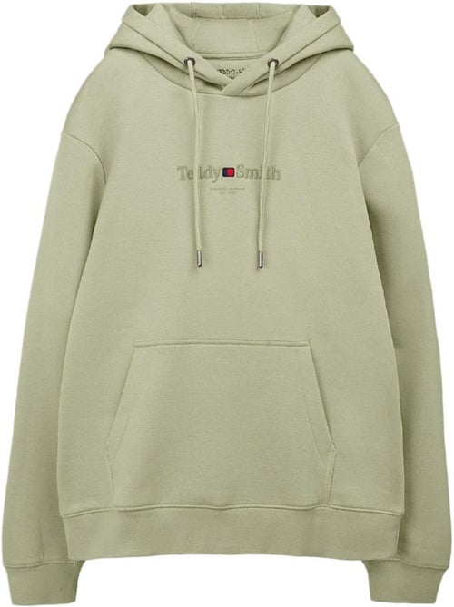 Teddy Smith Jim Groene Hoodie voor Heren - Kiabi Teddy Smith Jim Groene Hoodie voor Heren - Kiabi