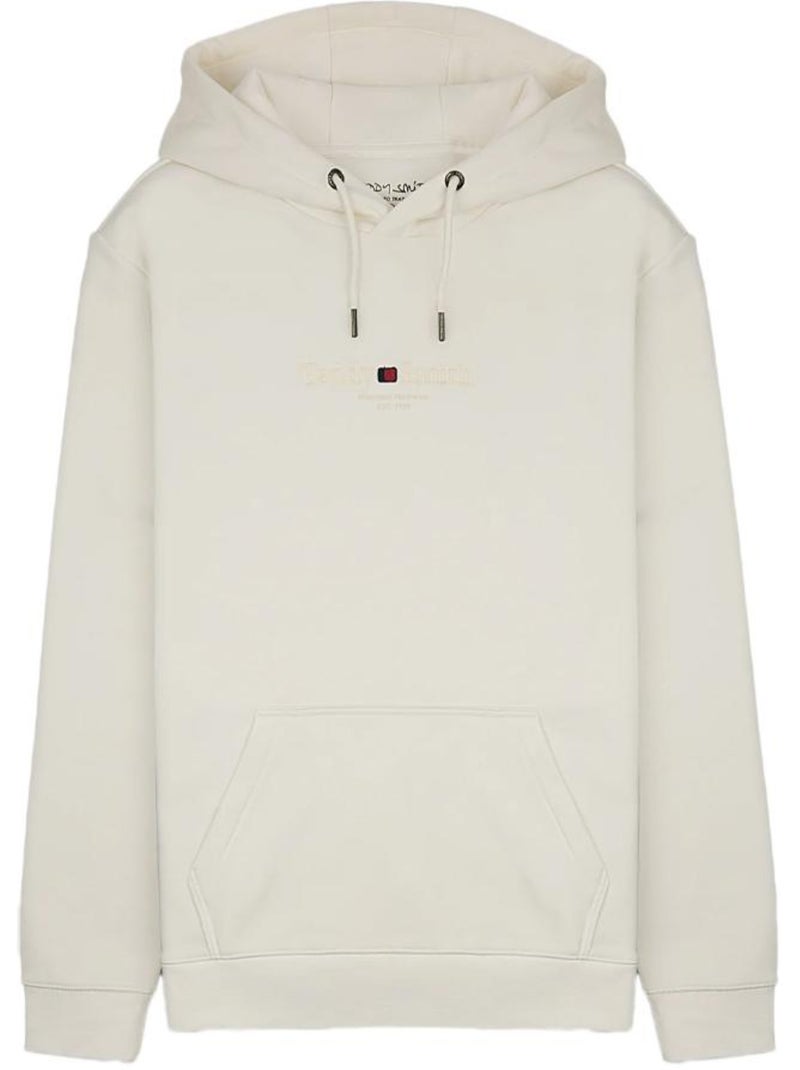 Teddy Smith Jim Heren Hoodie Wit Ecru - Kiabi