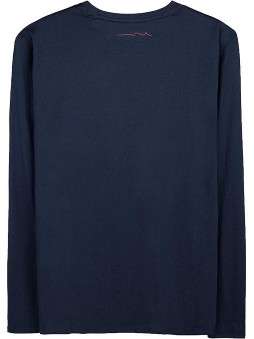 Teddy smith jim heren t-shirt lange mouwen marineblauw - Kiabi Teddy smith jim heren t-shirt lange mouwen marineblauw - Kiabi