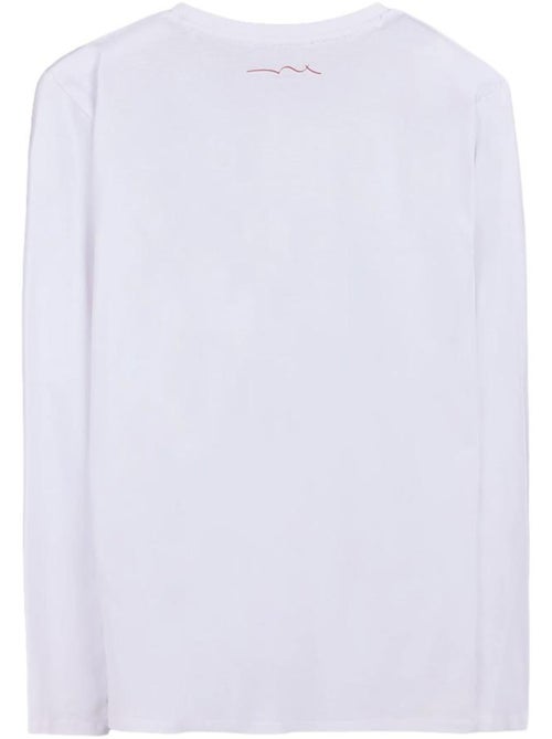 Teddy smith jim t-shirt met lange mouwen voor heren, wit - Kiabi Teddy smith jim t-shirt met lange mouwen voor heren, wit - Kiabi