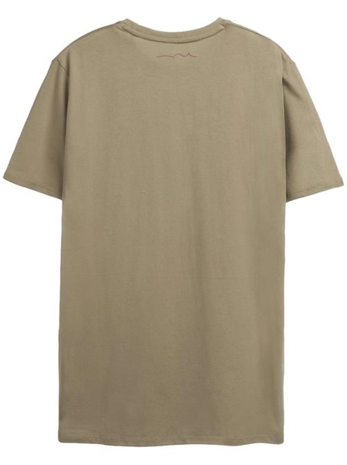 Teddy smith jim t-shirt voor heren - beige - Kiabi