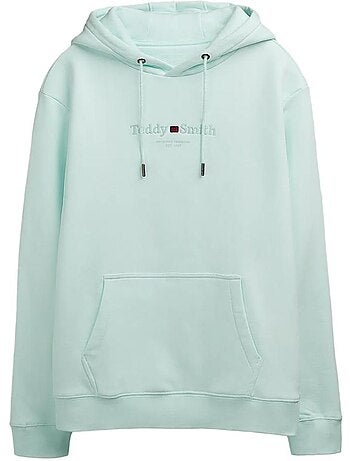 Teddy smith jim heren hoodie wit