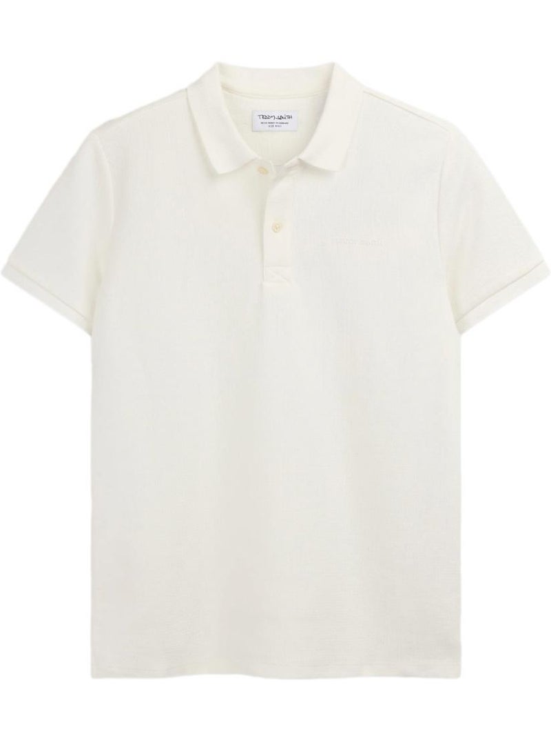 Teddy smith joel ecru polo voor heren Ecru - Kiabi