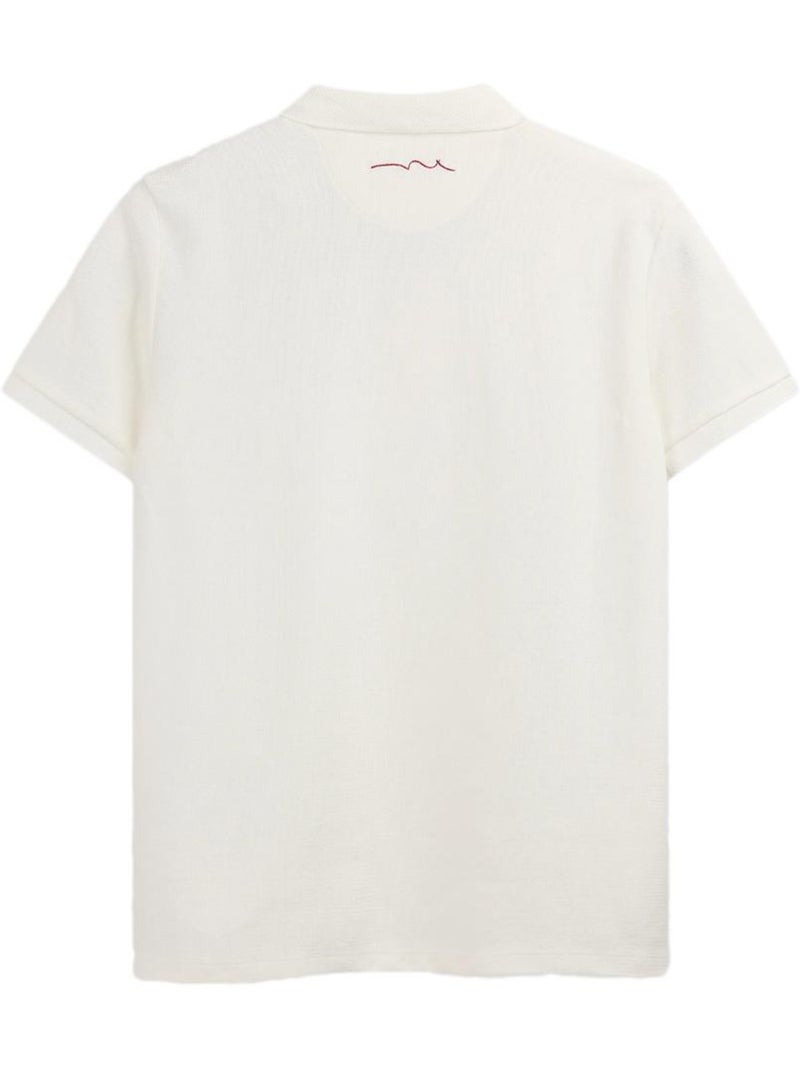 Teddy smith joel ecru polo voor heren Ecru - Kiabi