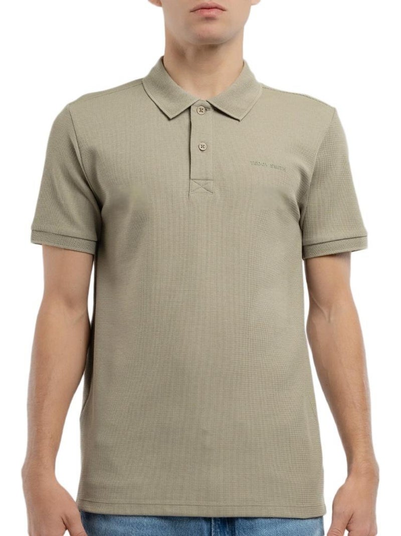 Teddy smith joel kaki polo voor heren Licht kakigroen - Kiabi