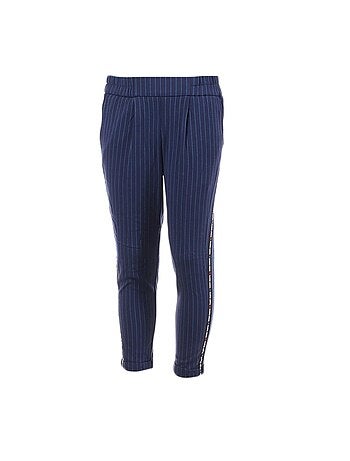 Teddy smith joggingbroek voor meisjes - blauw gestreepte pantalon
