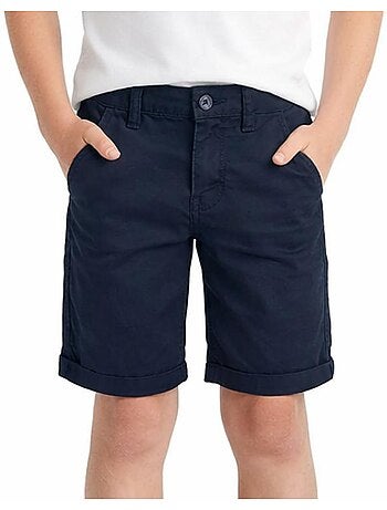 Teddy smith jongens chino korte broek bruin