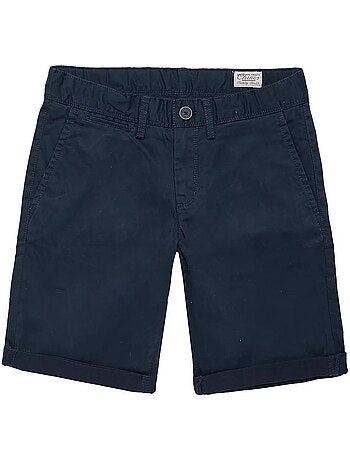 Teddy smith jongens chino korte broek bruin