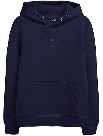 Teddy smith jongens hoodie eendblauw