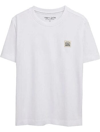 Teddy smith jongens t-shirt wit 61007545d