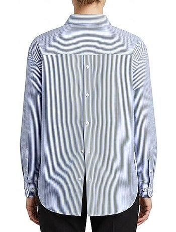Teddy smith laria damesblouse blauw/wit