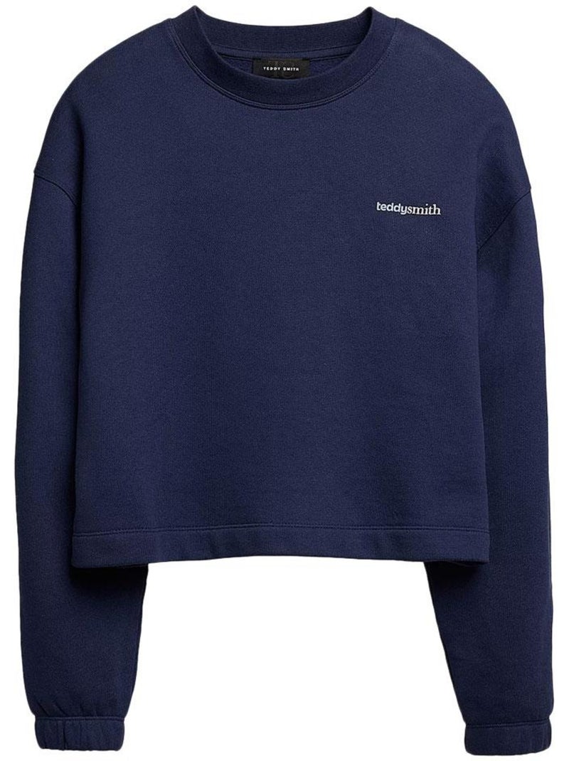 Teddy Smith Lilou Marine Meisjes Sweatshirt Marineblauw - Kiabi