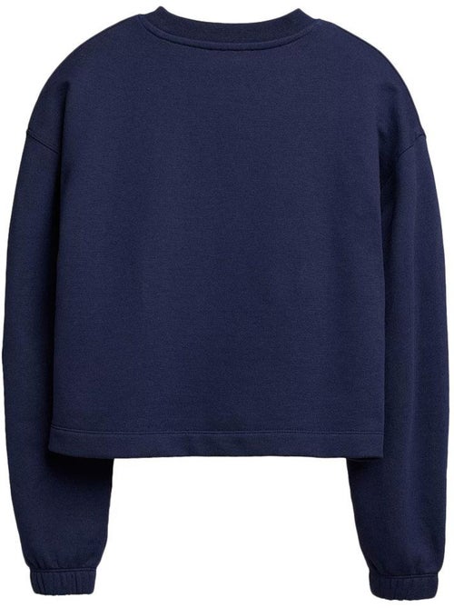 Teddy Smith Lilou Marine Meisjes Sweatshirt - Kiabi Teddy Smith Lilou Marine Meisjes Sweatshirt - Kiabi