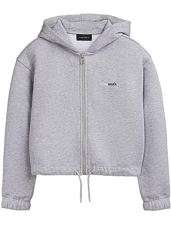 Teddy smith lilou meisjes sweatshirt grijs