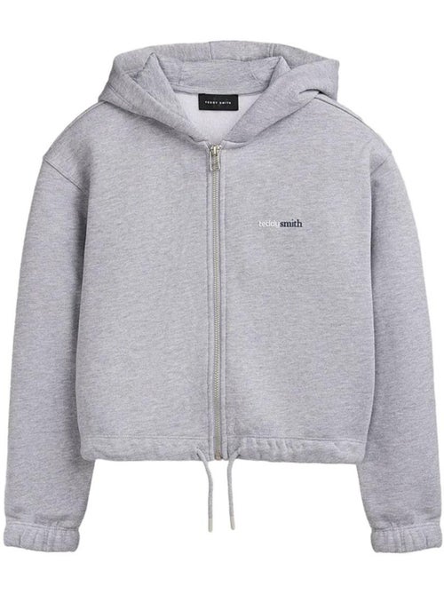 Teddy Smith Lilou Meisjes Sweatshirt Grijs - Kiabi Teddy Smith Lilou Meisjes Sweatshirt Grijs - Kiabi