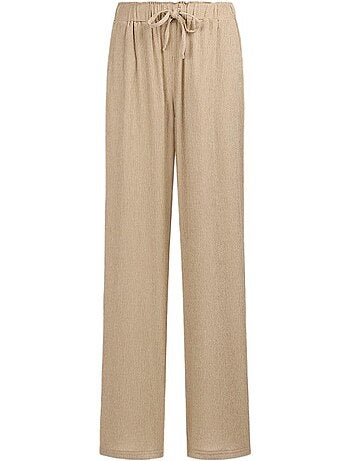 Teddy smith lynet beige damespantalon