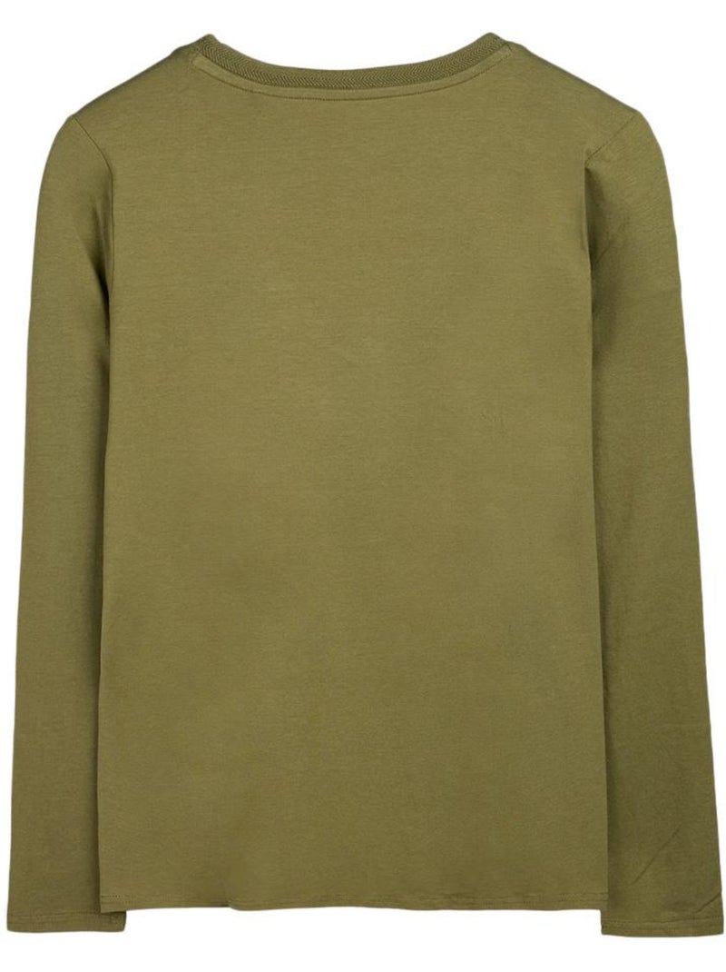 Teddy Smith Mianas kaki T-shirt voor dames Groen - Kiabi