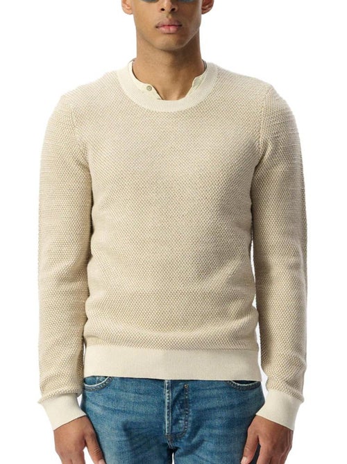 Teddy Smith Milan Heren Trui Beige/Bruin - Kiabi Teddy Smith Milan Heren Trui Beige/Bruin - Kiabi