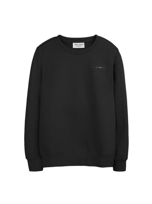 Teddy Smith Nark Jongens Sweatshirt Zwart - Kiabi Teddy Smith Nark Jongens Sweatshirt Zwart - Kiabi