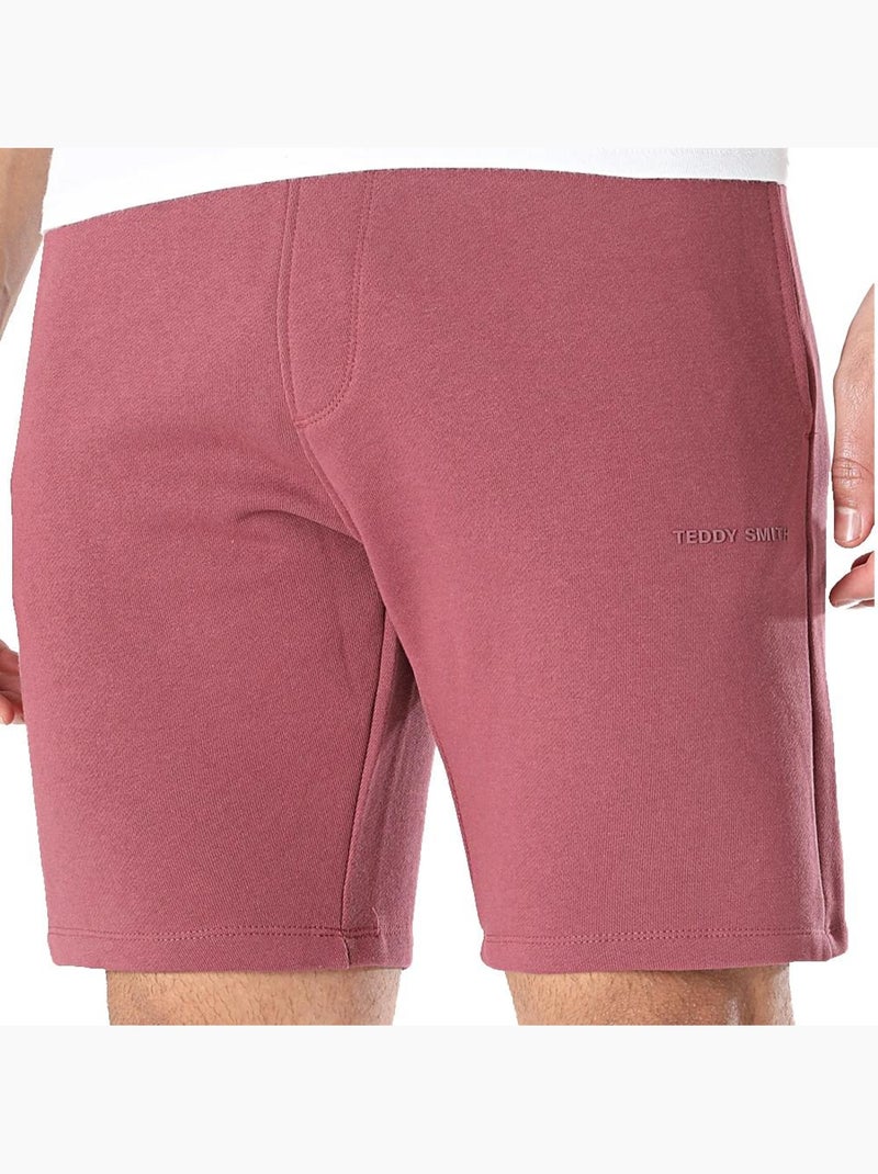 Teddy smith narky korte broek bordeaux fuchsia voor heren Bordeaux - Kiabi