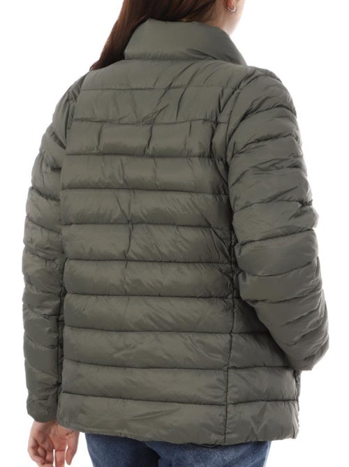 Teddy Smith Nova Khaki Dames Puffer Jas - Kiabi Teddy Smith Nova Khaki Dames Puffer Jas - Kiabi