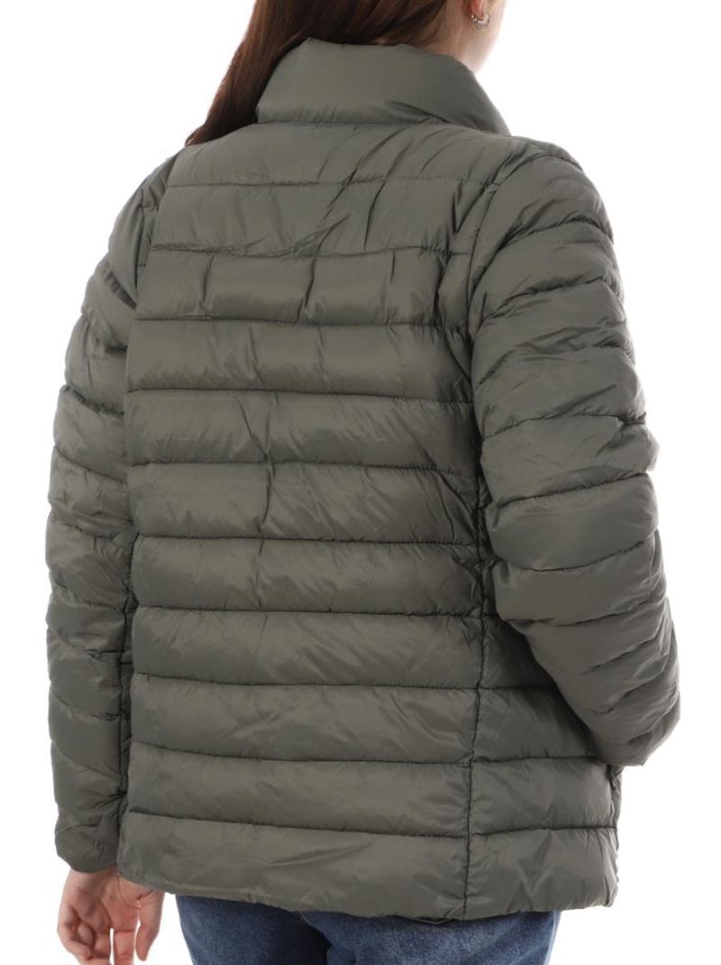 Teddy Smith Nova Khaki Dames Puffer Jas Licht kakigroen - Kiabi