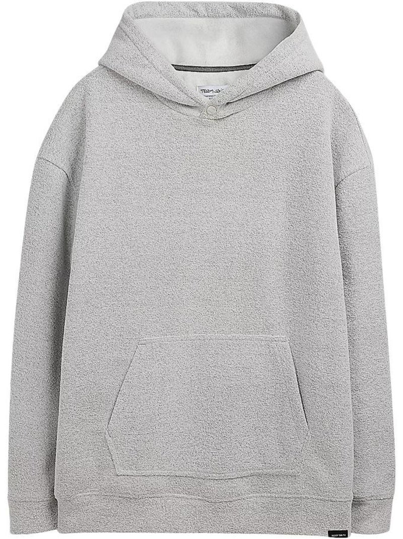 Teddy Smith Pascal Heren Sweatshirt Grijs Zilvergrijs - Kiabi