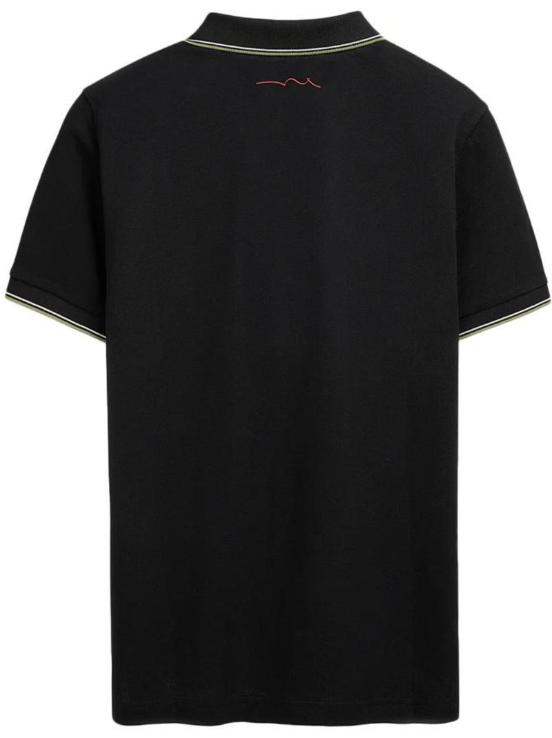 Teddy smith pasian 2 polo voor heren - zwart/kaki Zwart - Kiabi
