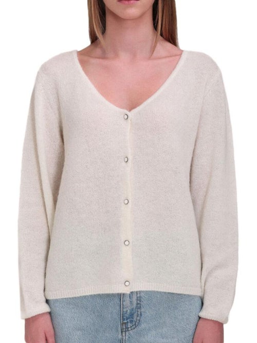 Teddy Smith Pepito Ecru Dames Gilet - Kiabi Teddy Smith Pepito Ecru Dames Gilet - Kiabi