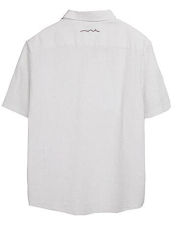 Teddy smith pietro beige herenoverhemd