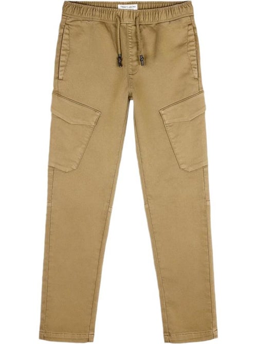 Teddy smith piky beige cargo broek voor jongens - Kiabi Teddy smith piky beige cargo broek voor jongens - Kiabi