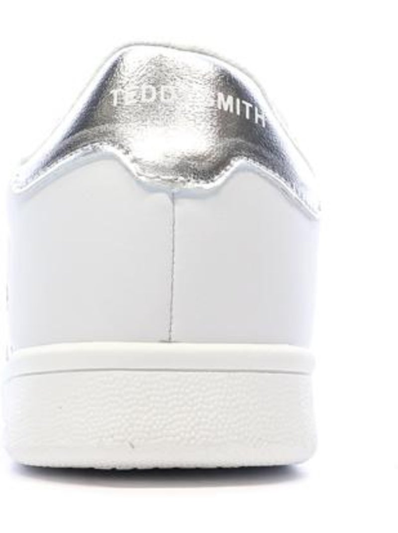 Teddy Smith Plata Witte/Zilveren Dames Sneakers Wit - Kiabi
